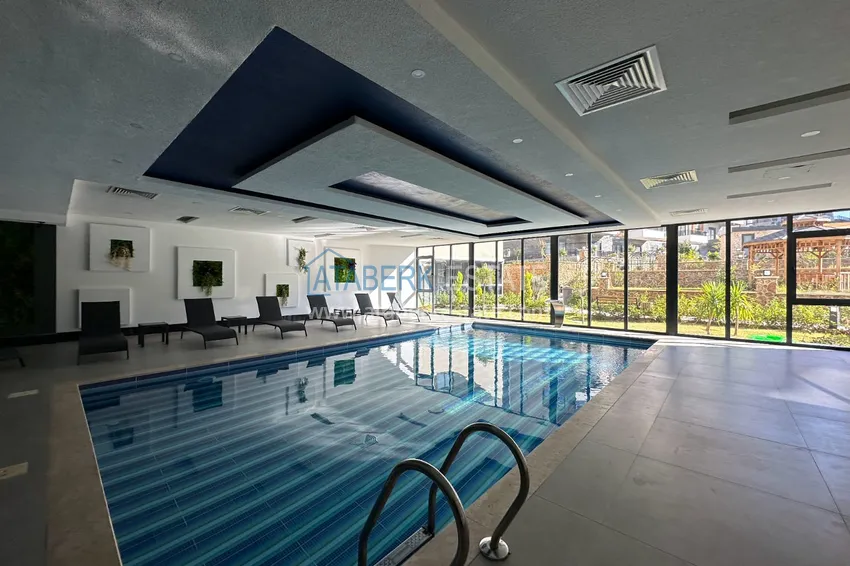 Двухкомнатная квартира в районе Оба - с мебелью и остекленным балконом 17 