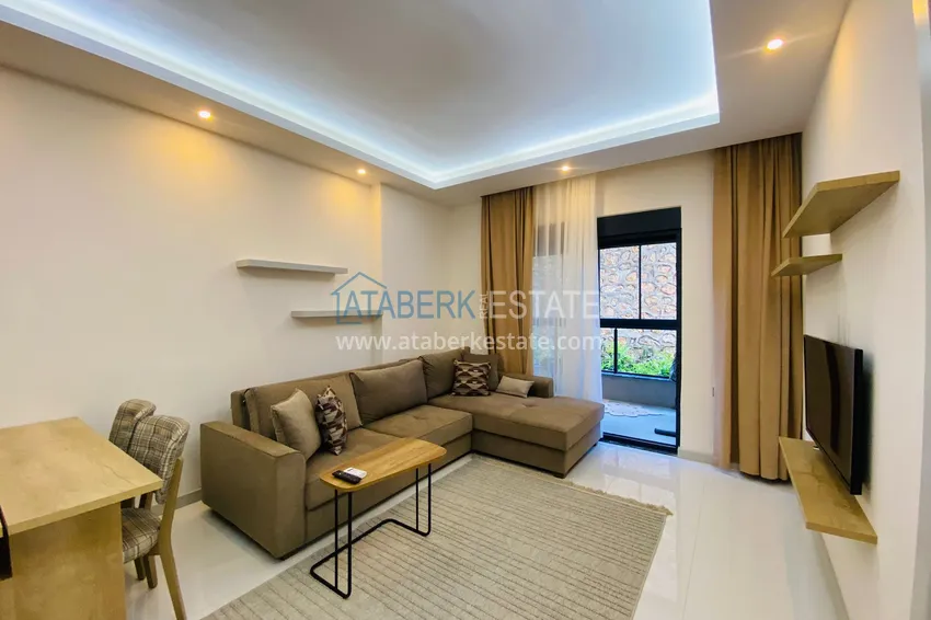 Приобрести Двухкомнатная квартира в районе Оба - с мебелью и остекленным балконом 3 