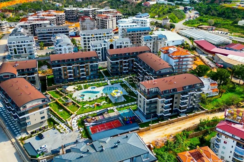 Двухкомнатная квартира в районе Оба - с мебелью и остекленным балконом 3 