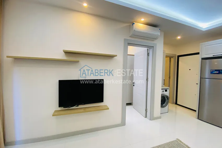 Приобрести Двухкомнатная квартира в районе Оба - с мебелью и остекленным балконом 4 