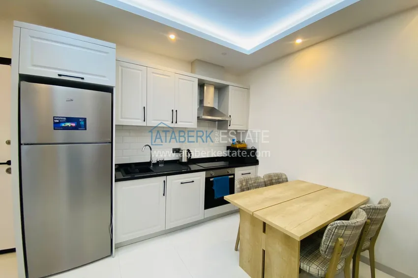 Приобрести Двухкомнатная квартира в районе Оба - с мебелью и остекленным балконом 6 