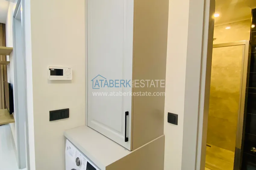 Приобрести Двухкомнатная квартира в районе Оба - с мебелью и остекленным балконом 9 