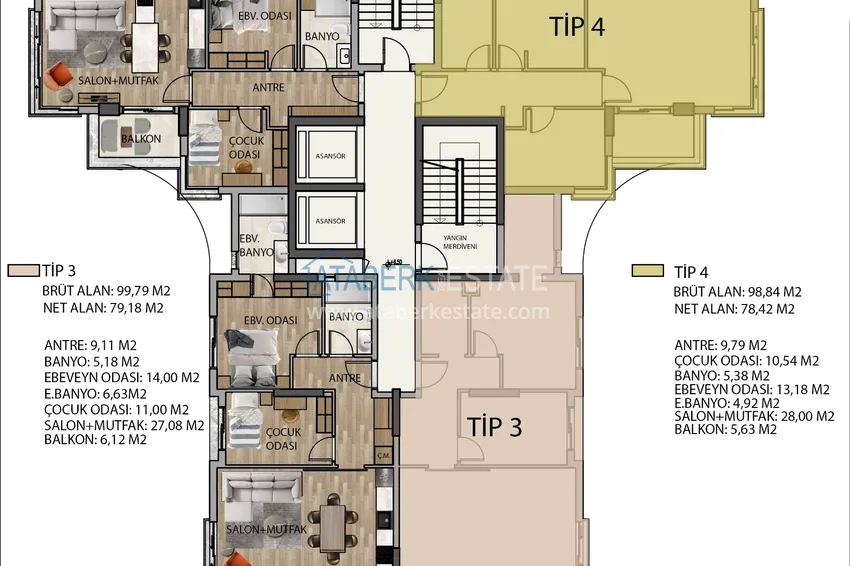 Купить дешево Новый проект в Коньяалты - квартиры с видом на море, под ВНЖ и гражданство 9 