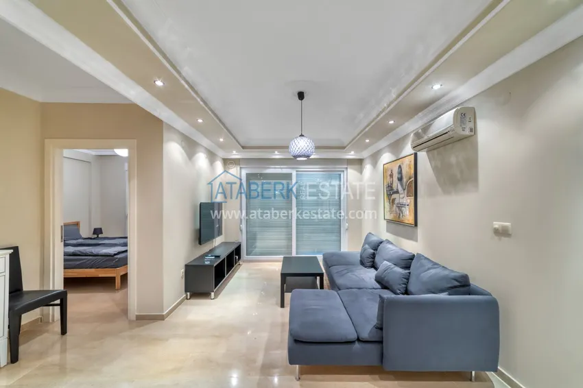 Приобрести Квартира 3+1 в районе Тепе – с мебелью, видом на море в апарт-вилле 10