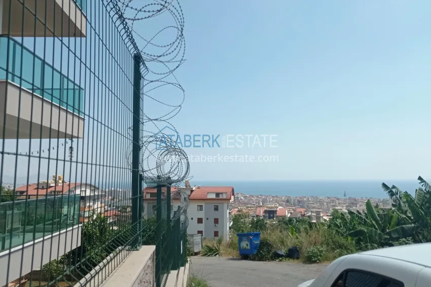 Садовый дуплекс с видом на море и крепость в центре Алании - подходит для гражданства и ВНЖ 14 