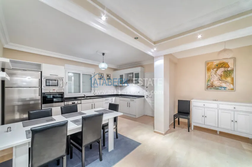 Приобрести Квартира 3+1 в районе Тепе – с мебелью, видом на море в апарт-вилле 2