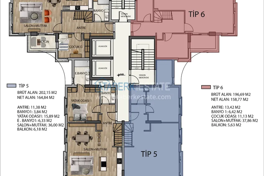Купить дешево Новый проект в Коньяалты - квартиры с видом на море, под ВНЖ и гражданство 11 