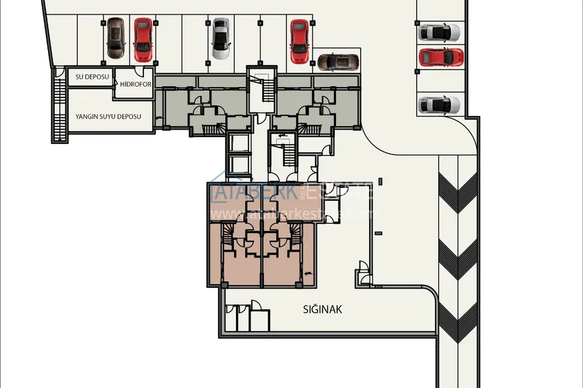 Купить дешево Новый проект в Коньяалты - квартиры с видом на море, под ВНЖ и гражданство 1 