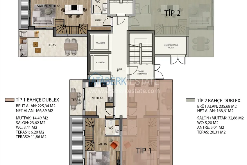 Купить дешево Новый проект в Коньяалты - квартиры с видом на море, под ВНЖ и гражданство 7 