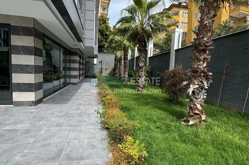 Две объединённые квартиры 1+1 в центре Алании напрямую от собственника 10 