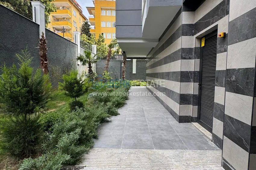 Две объединённые квартиры 1+1 в центре Алании напрямую от собственника 13 