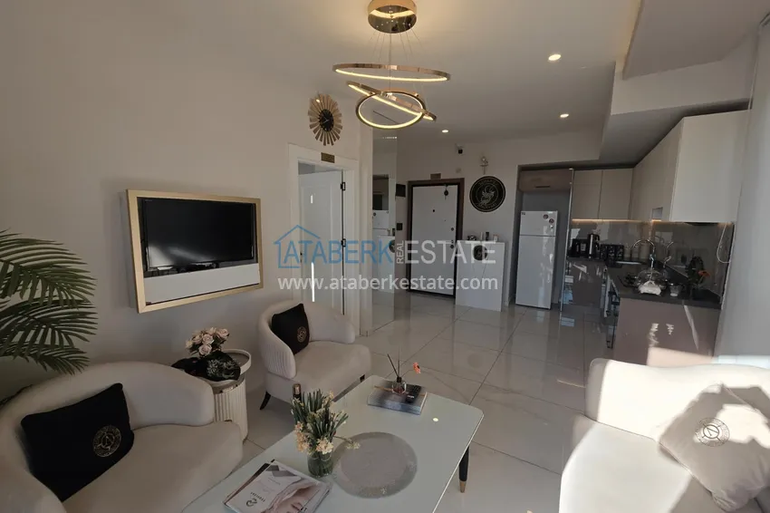 Приобрести Две объединённые квартиры 1+1 в центре Алании напрямую от собственника 3 