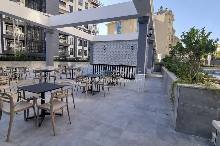 Две объединённые квартиры 1+1 в центре Алании напрямую от собственника 6 