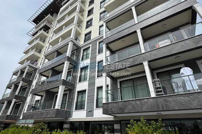 Две объединённые квартиры 1+1 в центре Алании напрямую от собственника 9 