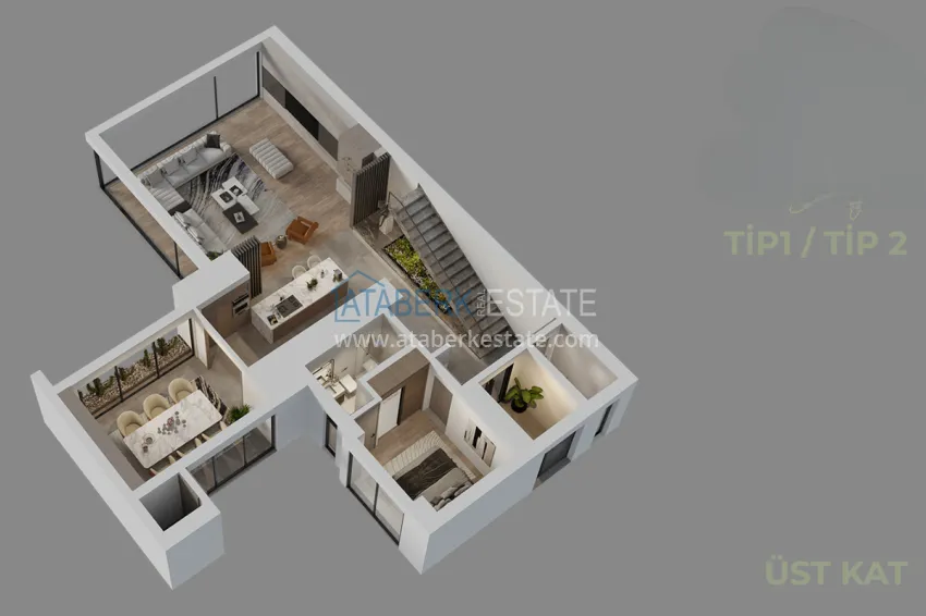 Купить дешево Недвижимость от застройщика с правом на гражданство в Анталии, Дошемеалты 1