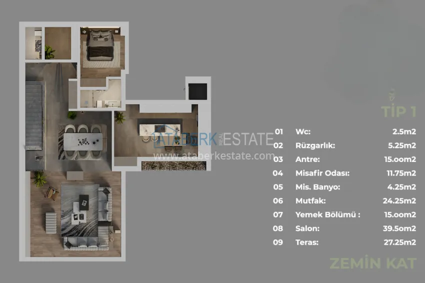 Купить дешево Недвижимость от застройщика с правом на гражданство в Анталии, Дошемеалты 4