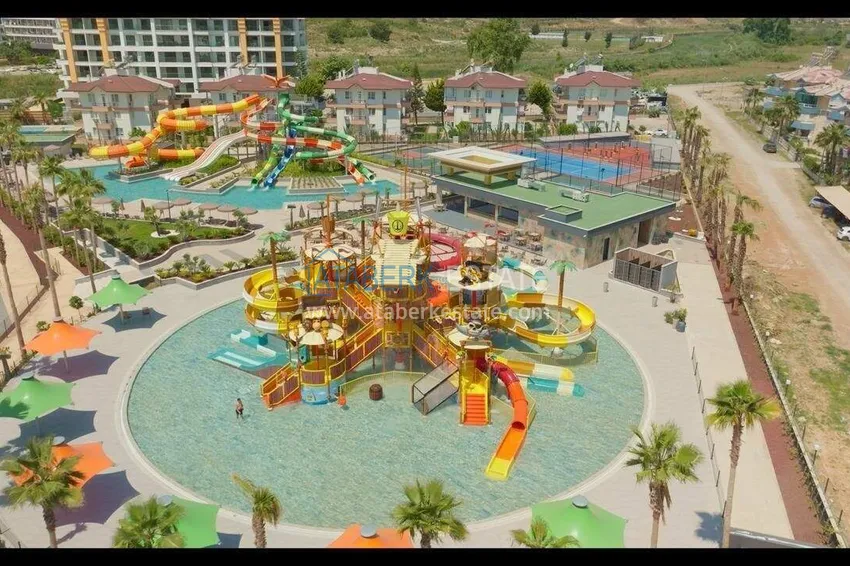 Просторная квартира 1+1 для долгосрочной аренды в курортной резиденции премиум-уровня – район Тюрклер, Аланья I52 29