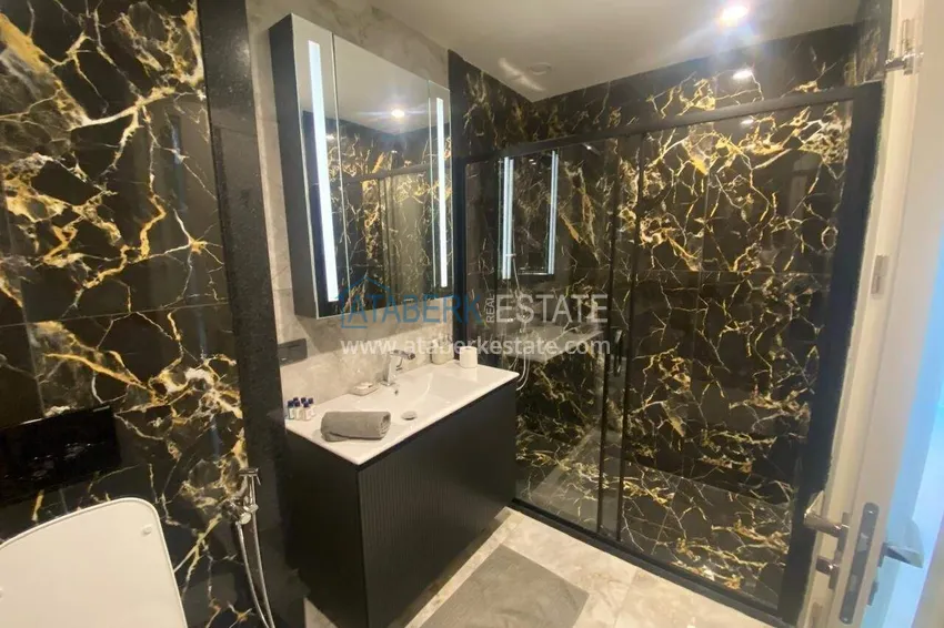 Приобрести Просторная квартира 1+1 для долгосрочной аренды в курортной резиденции премиум-уровня – район Тюрклер, Аланья I52 9