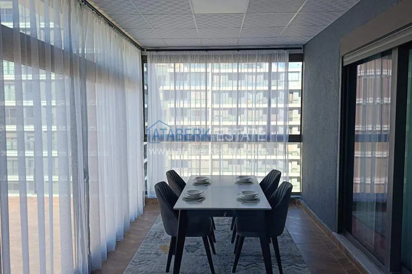 Приобрести Квартира 1+1 с мебелью и большой террасой в Анталии, Алтынташ - напрямую от собственника 11 