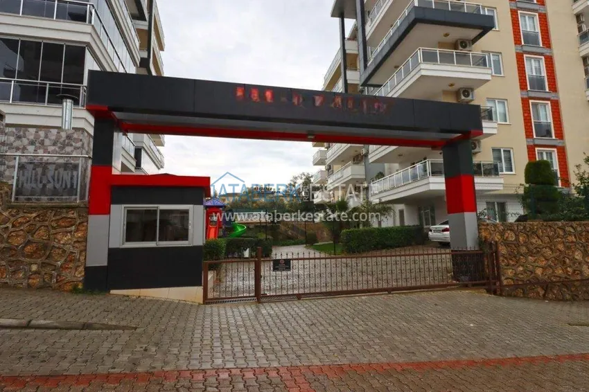 Меблированная квартира 1+1 с видом на горы в Тосмуре - 600 м до набережной 3 