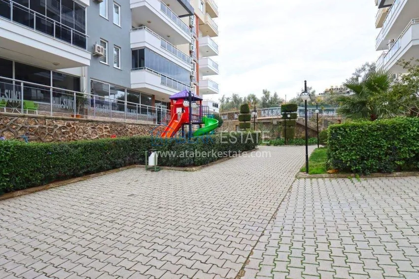 Меблированная квартира 1+1 с видом на горы в Тосмуре - 600 м до набережной 6 