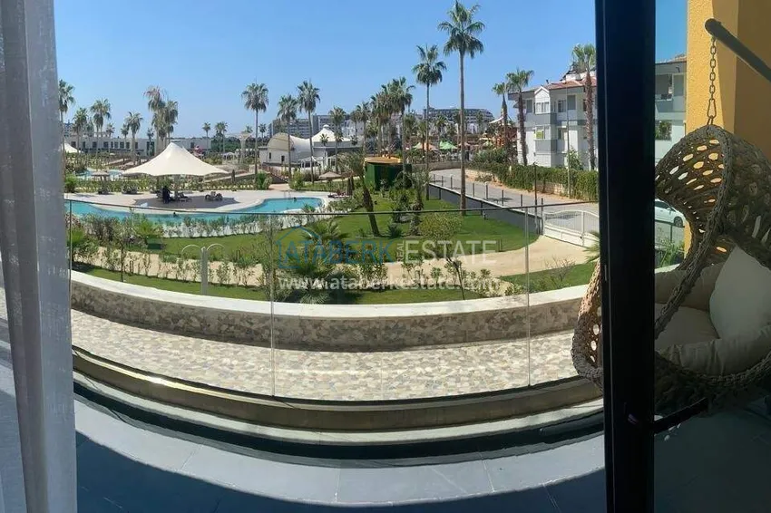 Приобрести Садовый дуплекс 2+1 в Тюрклере, Аланья - формат частного дома в курортной резиденции 12 