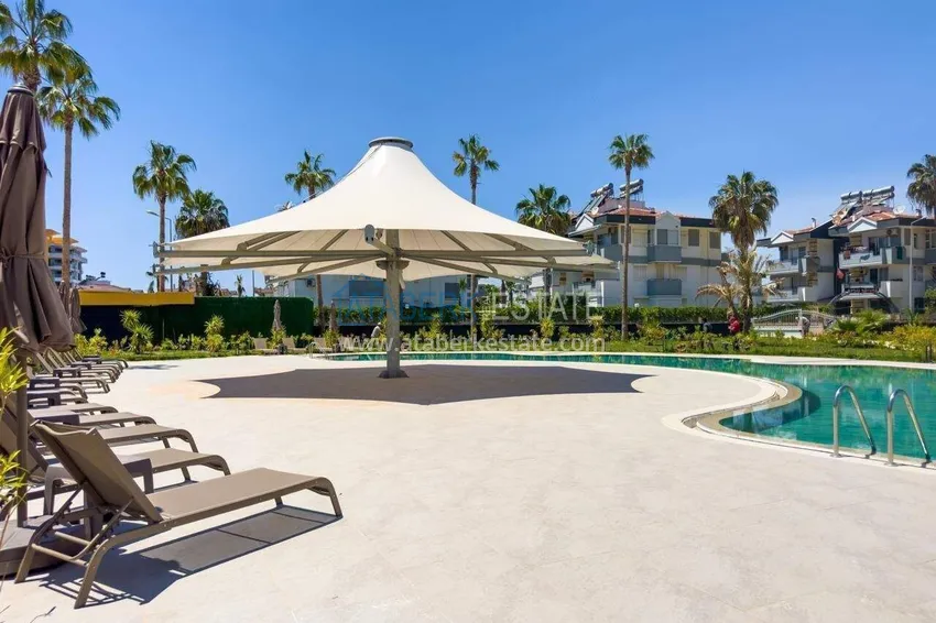 Садовый дуплекс 2+1 в Тюрклере, Аланья - формат частного дома в курортной резиденции 23 