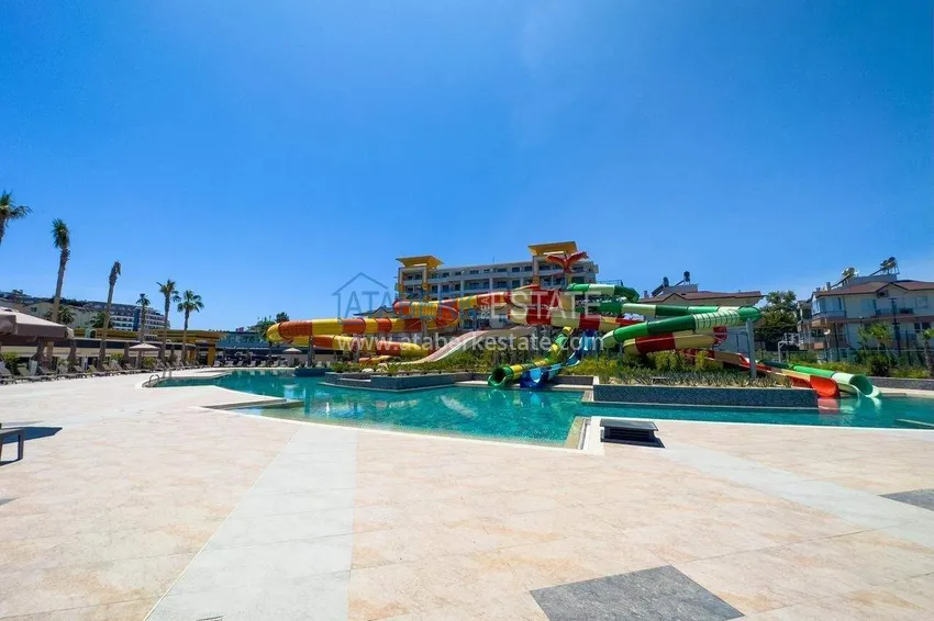 Садовый дуплекс 2+1 в Тюрклере, Аланья - формат частного дома в курортной резиденции 28 