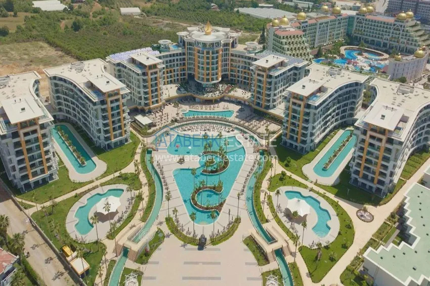 Садовый дуплекс 2+1 в Тюрклере, Аланья - формат частного дома в курортной резиденции 8 