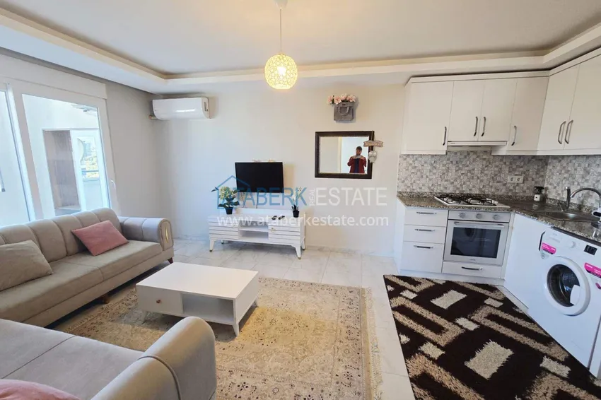 Приобрести Квартира 1+1 с мебелью, видом на море и горы в центре Махмутлара - 400 м до пляжа 3 