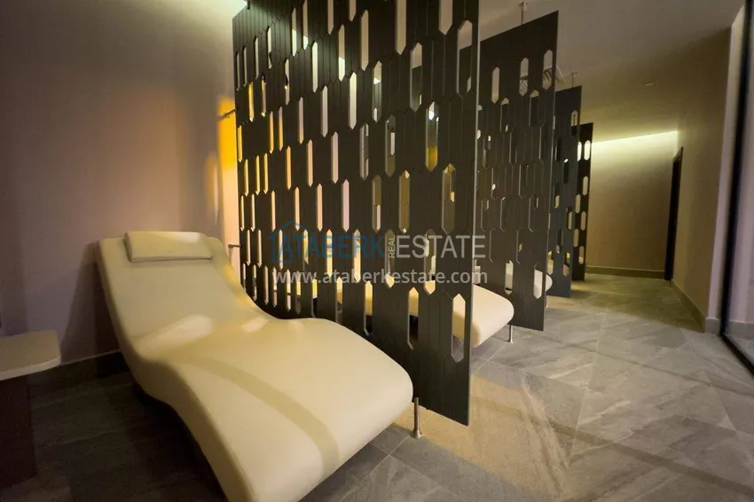 Садовый дуплекс 2+1 в Тюрклере, Аланья - формат частного дома в курортной резиденции 80 