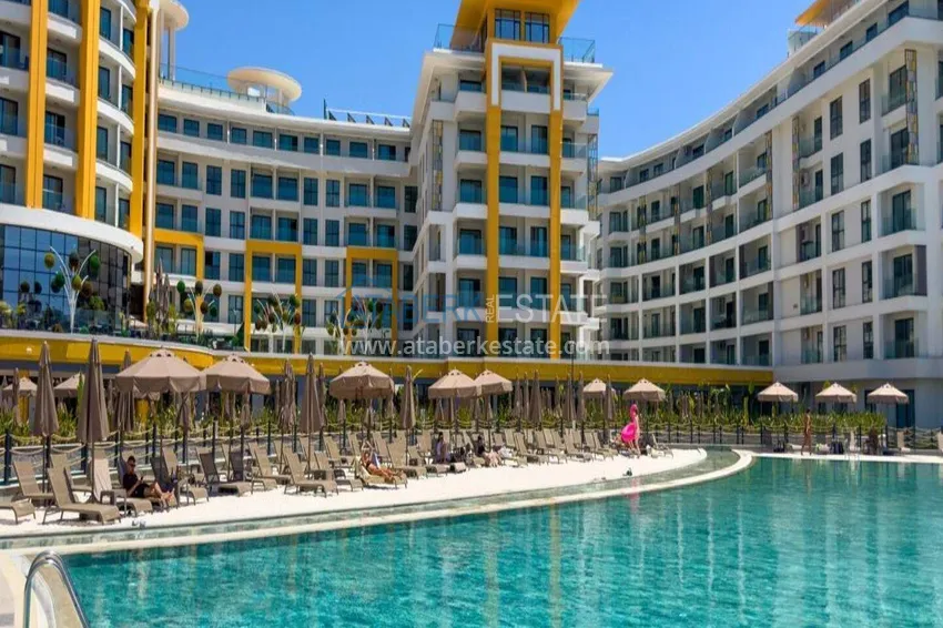 Садовый дуплекс 2+1 в Тюрклере, Аланья - формат частного дома в курортной резиденции 18 