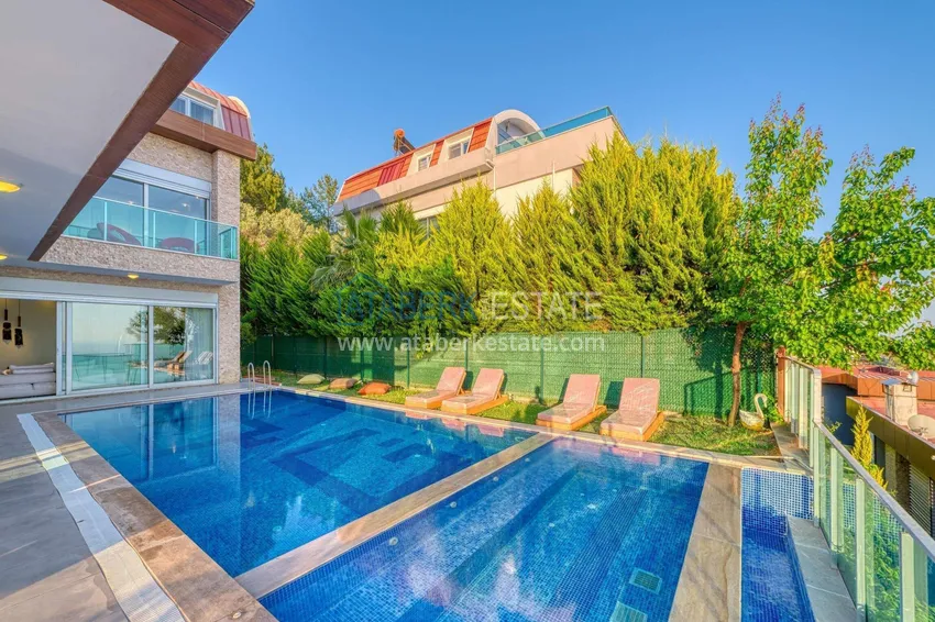 Триплекс-вилла 5+1 под гражданство и ВНЖ в Алании, Бекташ – с мебелью и панорамным видом  13 