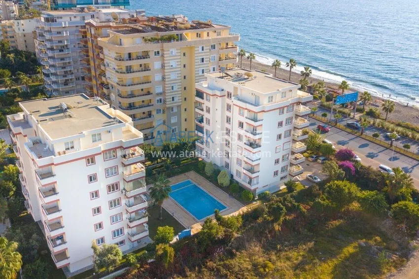 Квартира 2+1 с мебелью в Махмутларе на первой береговой линии  1 