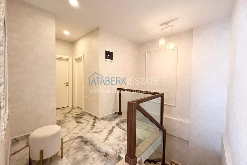 Приобрести Пентхаус-дуплекс 2+1 в районе Авсаллар с мебелью в современном комплексе 12 