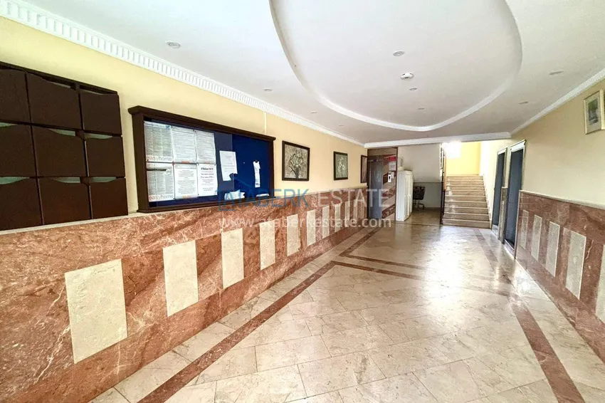 Квартира 2+1 с мебелью в Махмутларе на первой береговой линии  14 