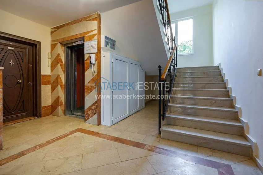 Квартира 2+1 с мебелью в Махмутларе на первой береговой линии  15 