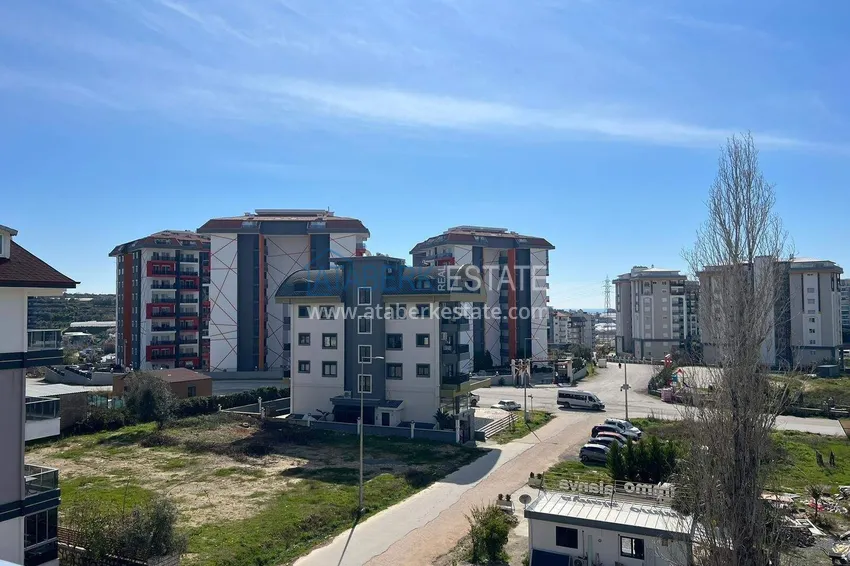 Приобрести Пентхаус-дуплекс 2+1 в районе Авсаллар с мебелью в современном комплексе 25 