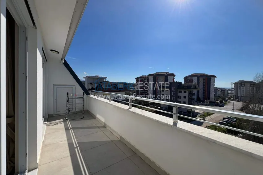 Приобрести Пентхаус-дуплекс 2+1 в районе Авсаллар с мебелью в современном комплексе 26 