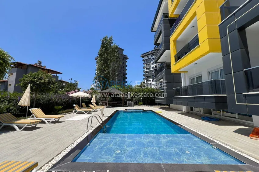 Пентхаус-дуплекс 2+1 в районе Авсаллар с мебелью в современном комплексе 4 