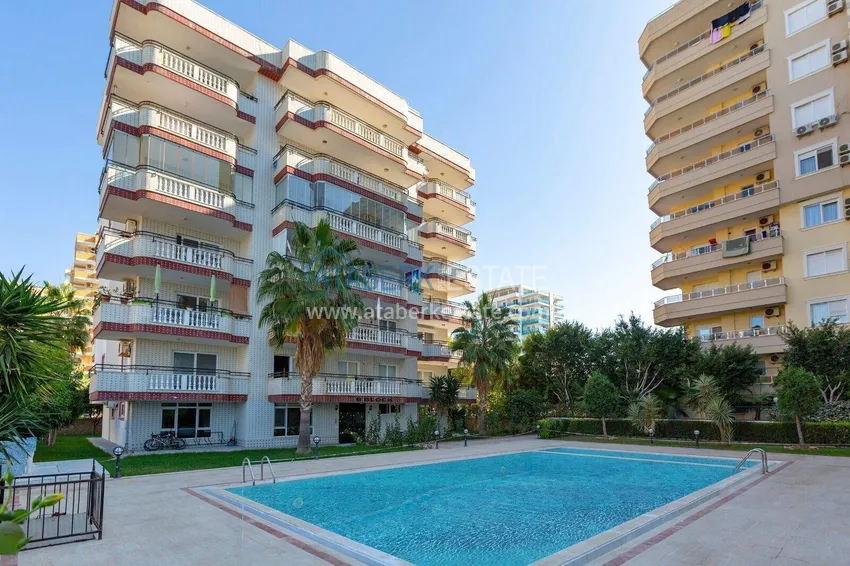 Квартира 2+1 с мебелью в Махмутларе на первой береговой линии  5 