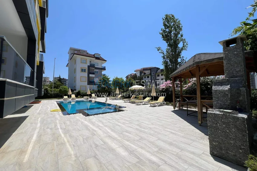 Пентхаус-дуплекс 2+1 в районе Авсаллар с мебелью в современном комплексе 6 