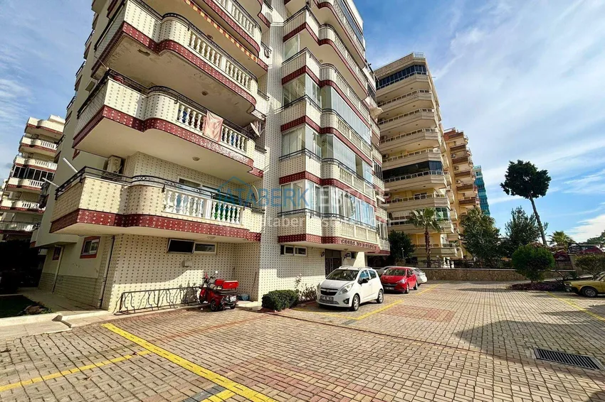 Квартира 2+1 с мебелью в Махмутларе на первой береговой линии  8 