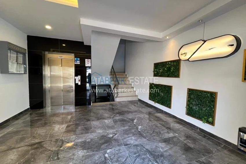 Пентхаус-дуплекс 2+1 в районе Авсаллар с мебелью в современном комплексе 9 