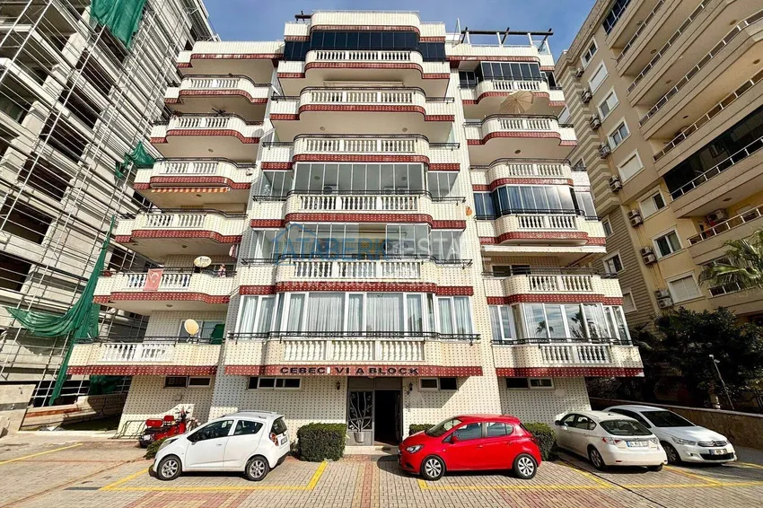 Квартира 2+1 с мебелью в Махмутларе на первой береговой линии  9 