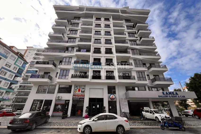 Квартира 1+1 57 м² с видом на море в Махмутларе - современный жилой комплекс 2 