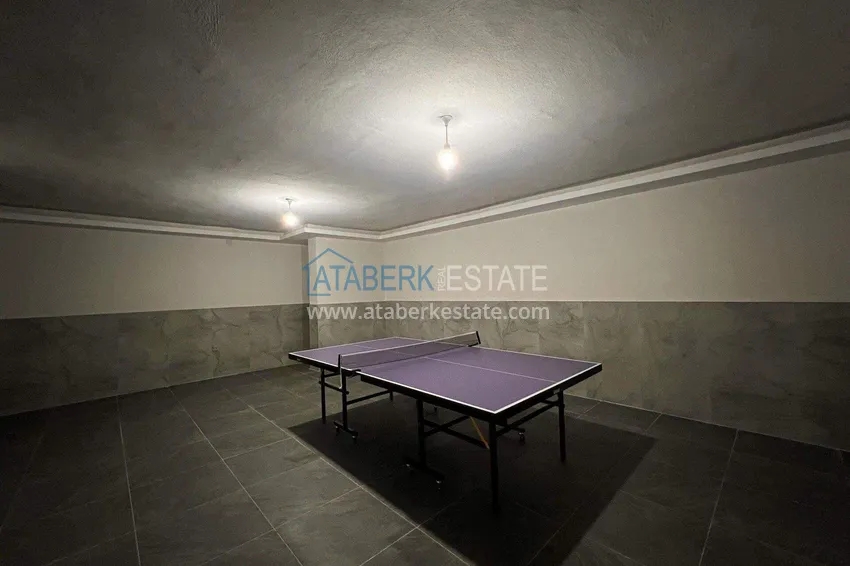 Квартира 1+1 57 м² с видом на море в Махмутларе - современный жилой комплекс 12 