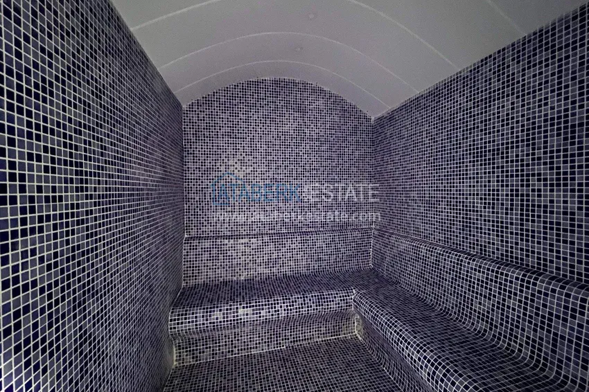 Квартира 1+1 57 м² с видом на море в Махмутларе - современный жилой комплекс 15 