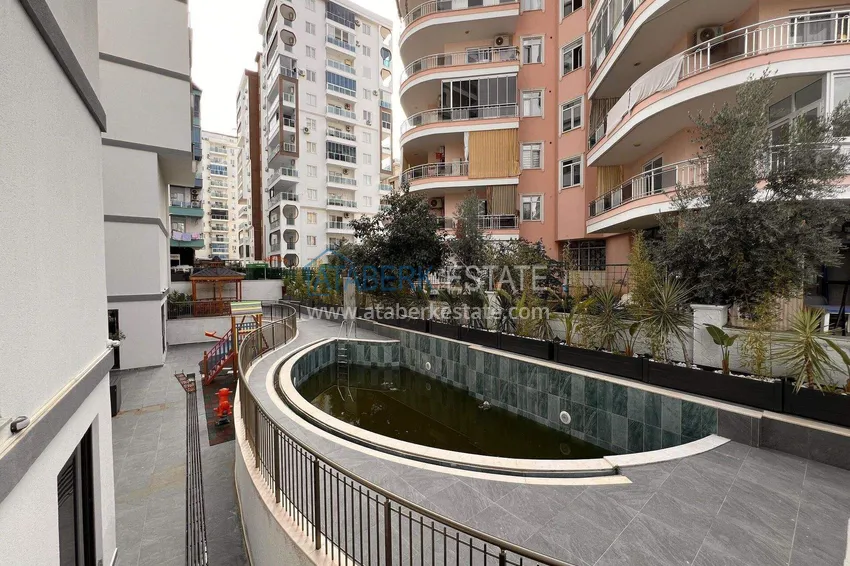 Квартира 1+1 57 м² с видом на море в Махмутларе - современный жилой комплекс 3 