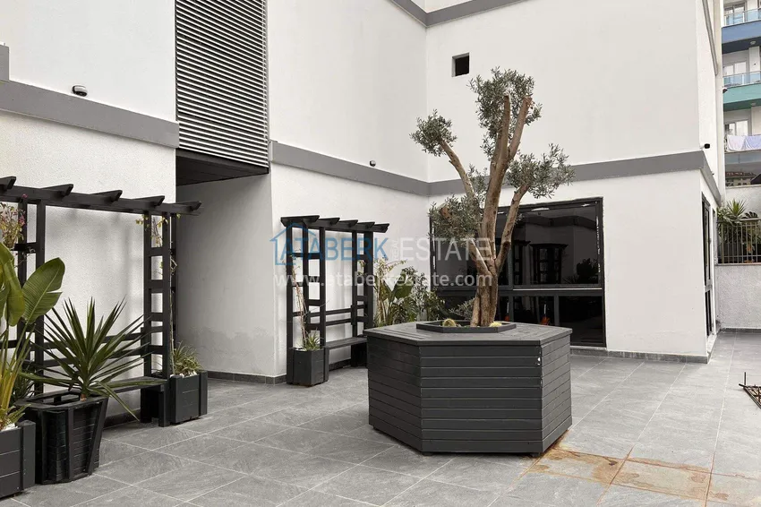 Квартира 1+1 57 м² с видом на море в Махмутларе - современный жилой комплекс 6 